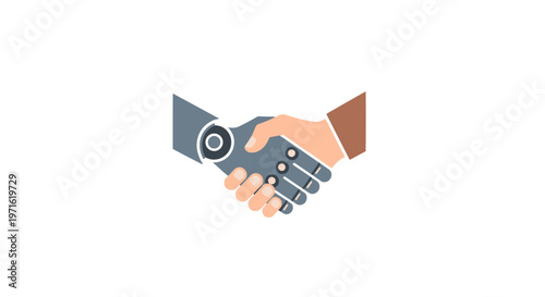 Handshake Business Partnership Agreement.