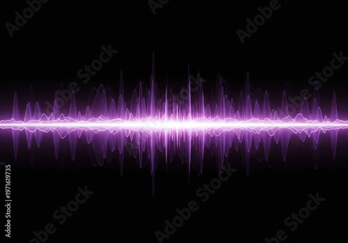 A vibrant, dynamic abstract background representing sound waves, energetic pulsation, and synchronized musical flow for design backdrops, wave, modern, club