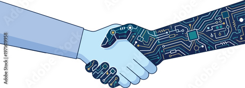 Professional handshake symbol of trust and agreement