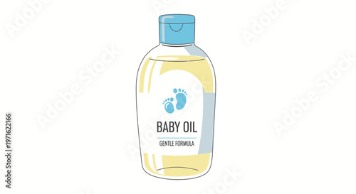 Baby Care Product Bottle, Gentle Formula for Sensitive Skin