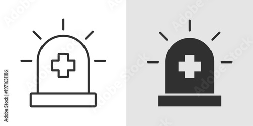Health Alert Icon representing warnings, notifications, and important updates related to health risks, medical conditions, or safety concerns to ensure timely awareness and action.