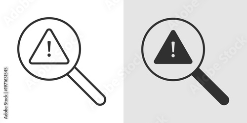 Risk Assessment Icon representing the evaluation and analysis of potential hazards to ensure safety, compliance, and effective decision-making in various environments.