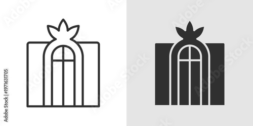 Wellness Center Icon representing a facility dedicated to health, relaxation, fitness, and holistic care, offering services like spa treatments, therapy, yoga, and overall well-being support.