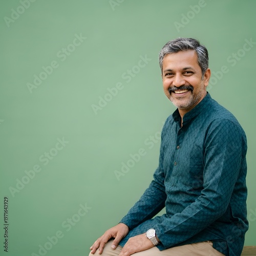 portrait of a handsome young man