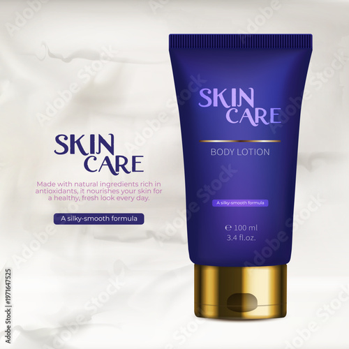 Skin care beauty cosmetic body lotion