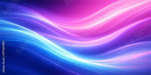 Abstract purple and blue background with flowing waves of light and digital motion design featuring a textured curve pattern for an energetic vector art wallpaper backdrop