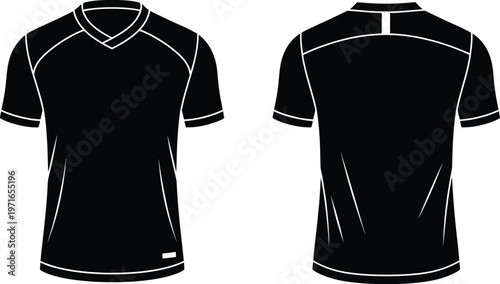 Black soccer jersey design essential gear for the global soccer championship and international football competitions