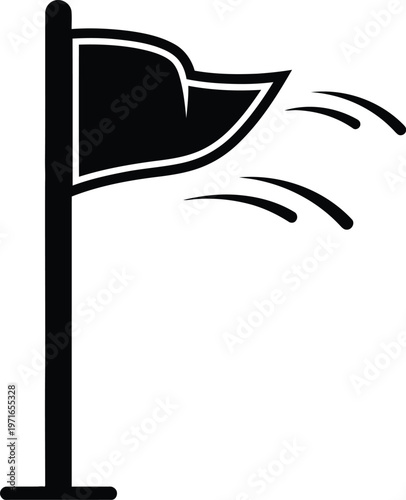 Corner flag icon symbolism in global soccer championship matches and football stadiums worldwide