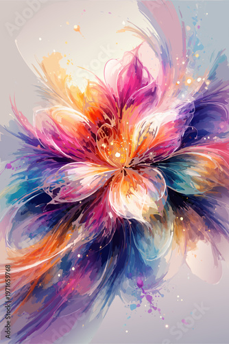 abstract floral background