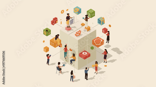 A soft, neutral beige background providing a clean and versatile space. Ideal for layering text, graphics, or product mockups, evoking calm and simpli