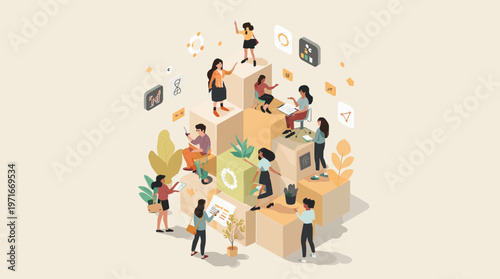 A soft, neutral cream color provides a calming and versatile backdrop for a variety of design projects. Ideal for showcasing products or creating mini