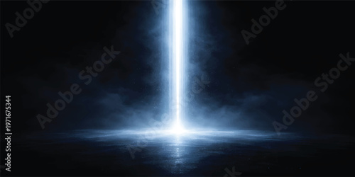 Dual dust streams expanding horizontally from both sides, forming wave-like particle motion before merging at center, soft dispersion with gradient density, no chaotic noise, controlled particle spaci