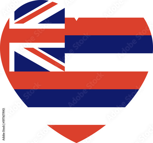 Hawaii flag icon, button in heart shape. Heart shaped flag of Hawaii state badge, sticker. Hawaii flag heart banner. Free Download Hawaii flag icon, button in heart shape. Heart shaped flag of Hawaii state badge, sticker. Hawaii flag heart banner. - GFXLoad