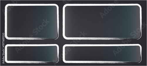 Neon Liquid glass effect smartphone icon interface isolated. White UI light frame square and computer keyboard buttons