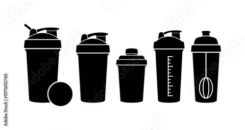 Hydration shaker bottle with mixing ball, protein shake bottle with flip lid, gym supplement shaker cup, sports shaker with