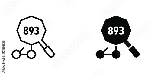 Comparison of chemical structures with different atom representations in octagonal and circular forms