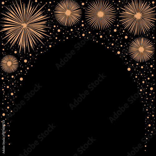 Dazzling Fireworks Display Illuminating Night Sky with Vibrant Colors and Patterns Creating a Mesmerizing Spectacle Perfect for Celebrations and Festive Occasions