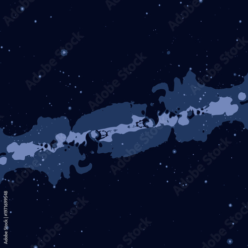Vast celestial landscape featuring a glowing cosmic bridge stretching across a star-studded expanse in deep space, interlinking mysterious interstellar regions