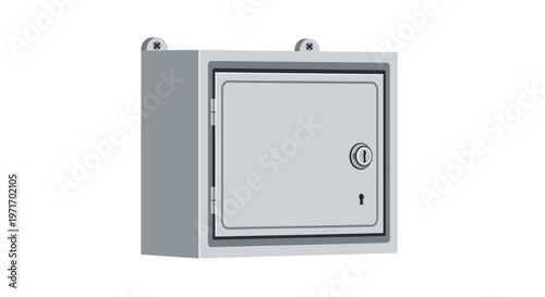Metal Safe Box with Combination Lock.