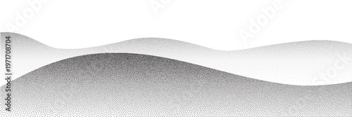 Dot mountain pattern, grain landscape abstract pattern