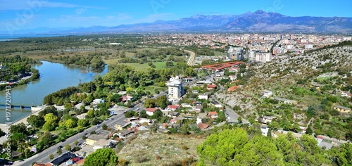 A view from Shkodra, Albania.