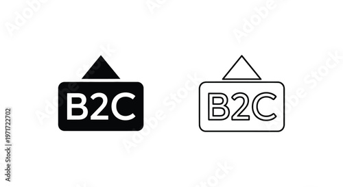 B2C Marketing Strategies: Boost Sales with Effective Business-to-Consumer Tactics Vector