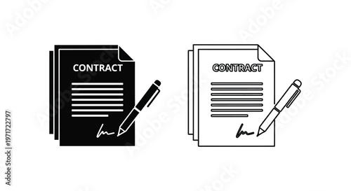Essential Contract Templates & Agreements Guide Vector