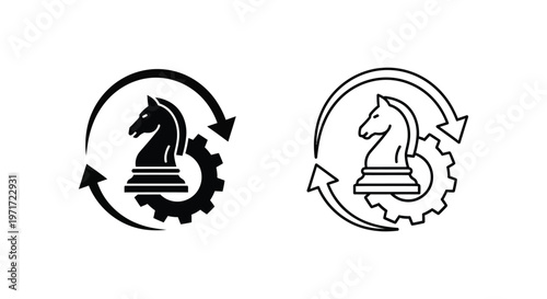 Chess Strategy & Tactics: Master Winning Moves & Gameplay Techniques Vector