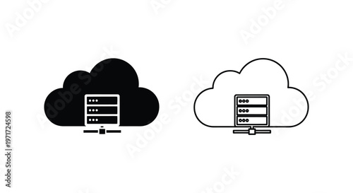 Cloud Computing Solutions: Secure & Efficient Data Storage Vector