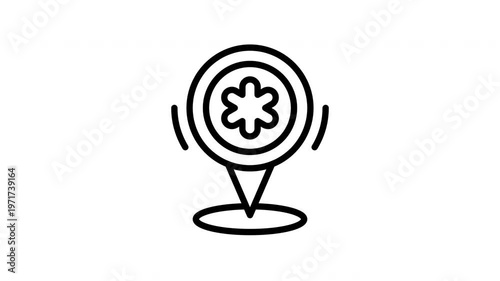 location animation icon