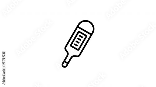 thermometer animation icon
