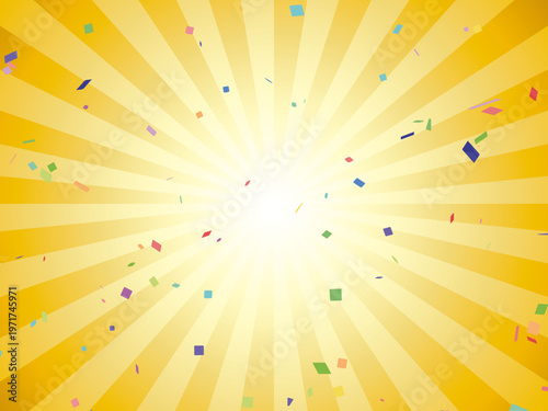 集中線, 紙吹雪, 虹, 色, ベクター, デザイン, 光, 文科系, カラフル, 星, イラスト, 壁紙, 円, 太陽, 線, オレンジ, 創造的な, 青, テンプレート, 質感, 模様, グランジ, 紙, レトロ, スペクトル, ビンテージ, レーヨン, 明るい, 芸術的な, フレーム, あだ名, バナー, デコレーション, 