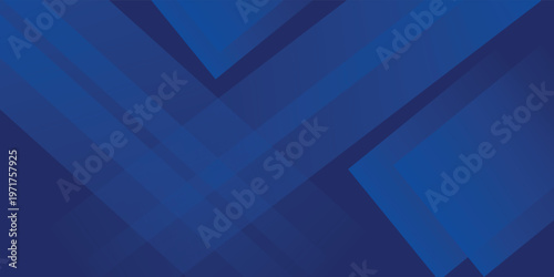 Abstract blue background with glowing geometric lines. Modern blue gradient square shape design. Futuristic technology concept. Suit for brochure, corporate, website, poster, banner, cover modern