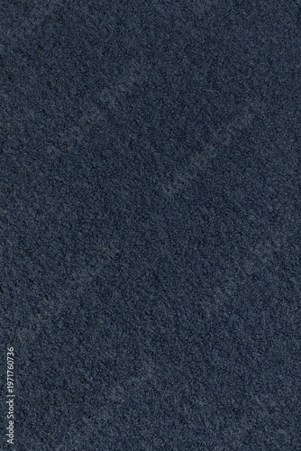 Bild auf Leinwand Detailed texture of dark navy blue wool fabric