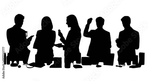 Black solid color background a minimalist and abstract visual representation