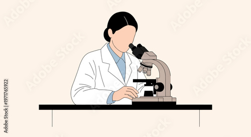 Sophisticated medical researcher conducting high-level analysis in a premium biotechnology laboratory for corporate innovation