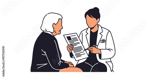 Empathetic healthcare professional delivering personalized patient advocacy and comprehensive wellness consulting for luxury senior living