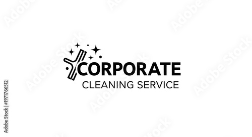 Corporate Cleaning Service Logo - Sparkle and Shine