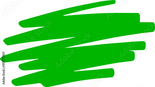 マーカーペンで描いたラフなあしらい