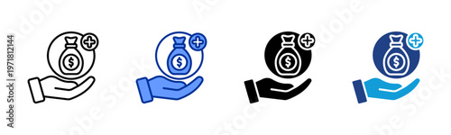 Incentive Response icon collection with multiple styles