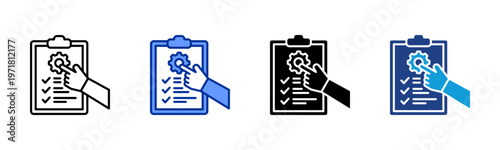 Follow Through icon collection with multiple styles