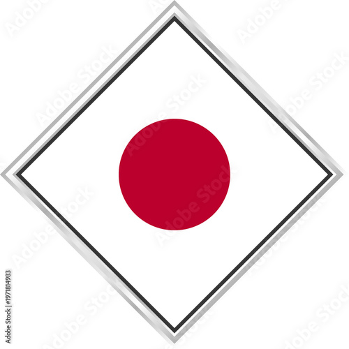 Minimalist Japanese Flag Icon for International and Cultural Projects Free Download Minimalist Japanese Flag Icon for International and Cultural Projects - GFXLoad