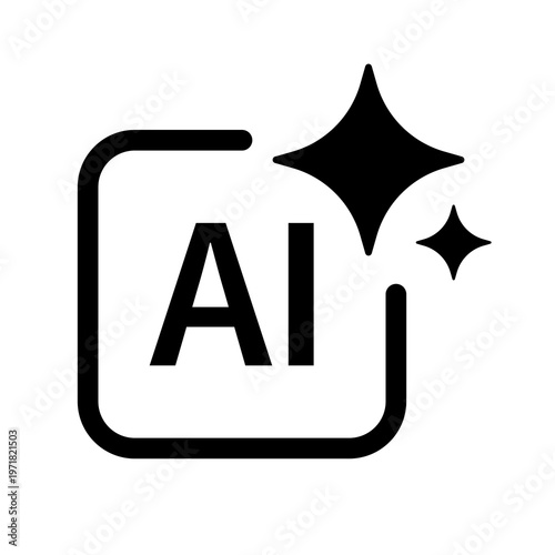 Free Download PNG AI technology innovation symbol on transparent background - GFXLoad