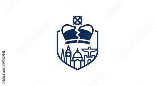 London City Crest on White Background