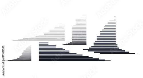 Modern wooden bookshelf with an assortment of hardcover and paperback books