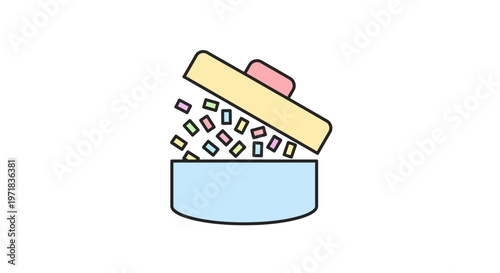 Pills spilling out of bottle.