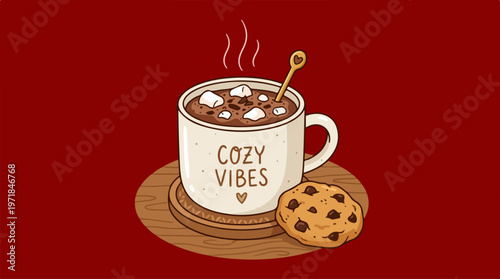 Hot Chocolate in a Mug.