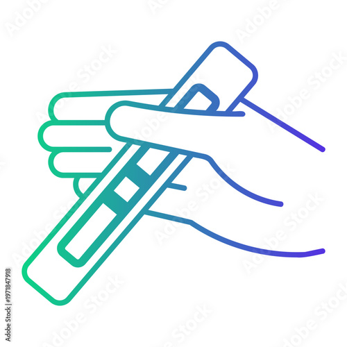 pregnancy Line Gradient Icon