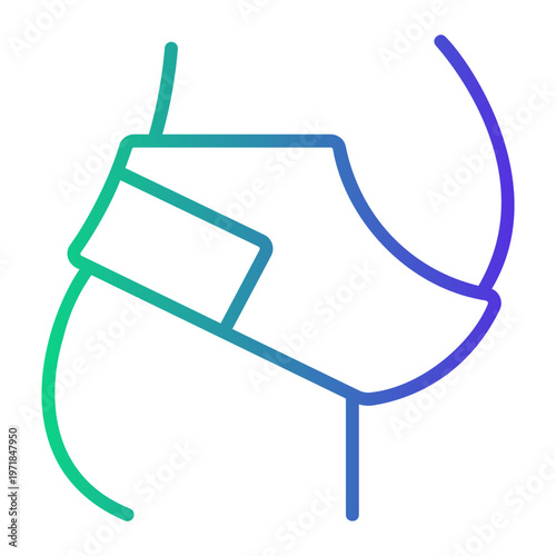 pregnancy Line Gradient Icon