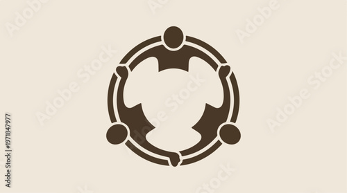 People Holding Hands in Circle.